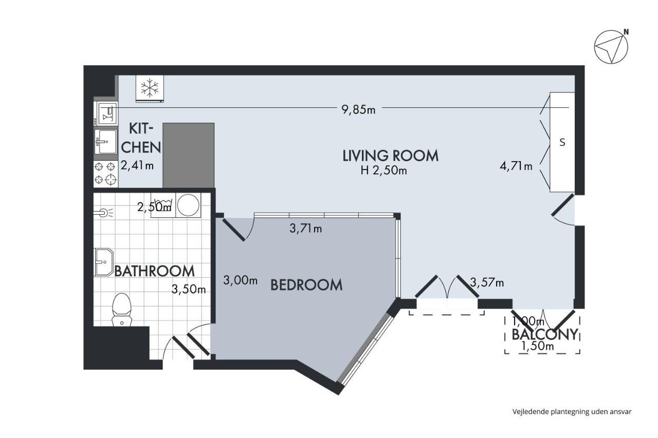Sanders City - Popular One-Bedroom Apartment In The Lovely Capital كوبنهاجن المظهر الخارجي الصورة